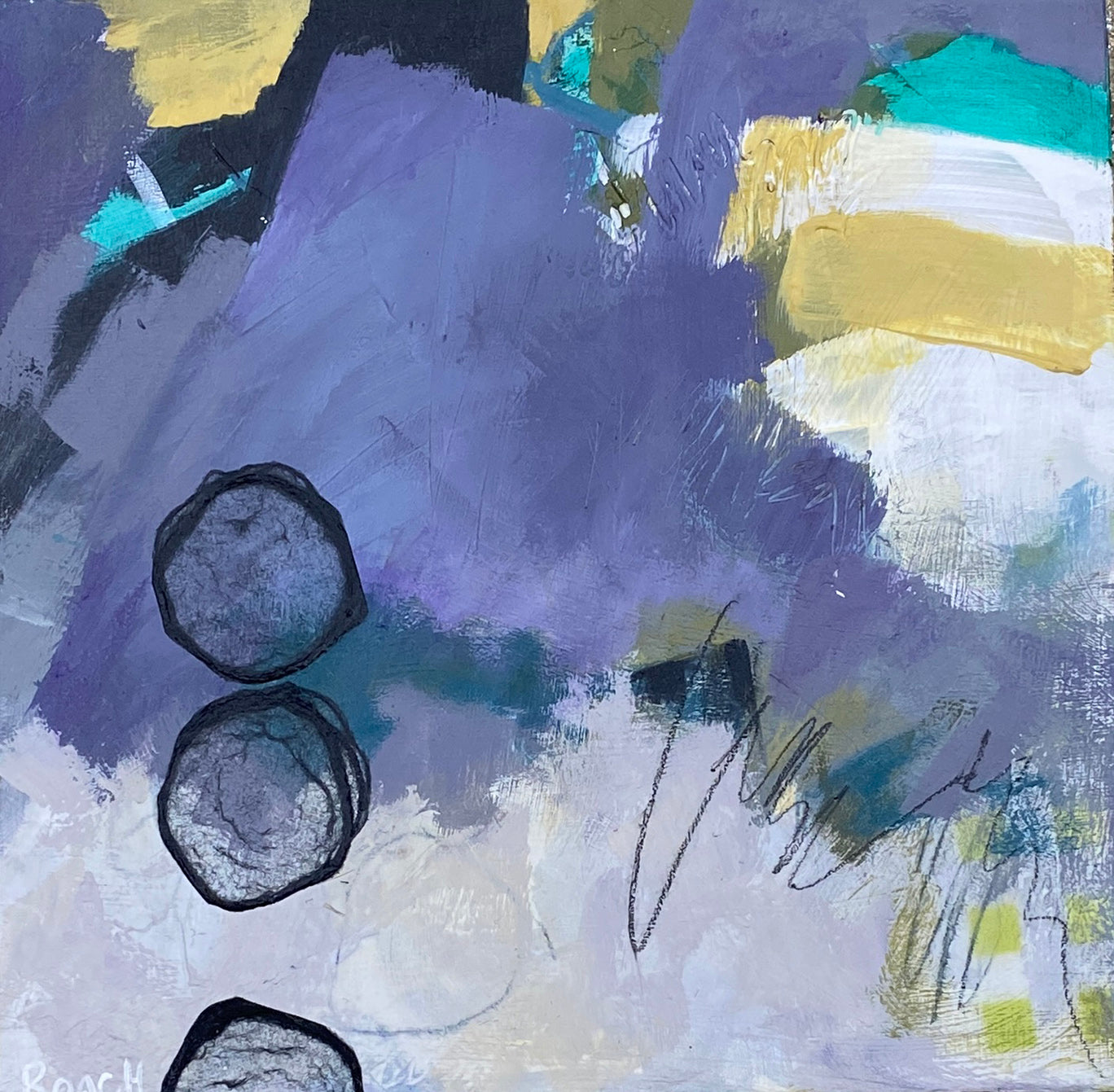 Abstract in Lavender