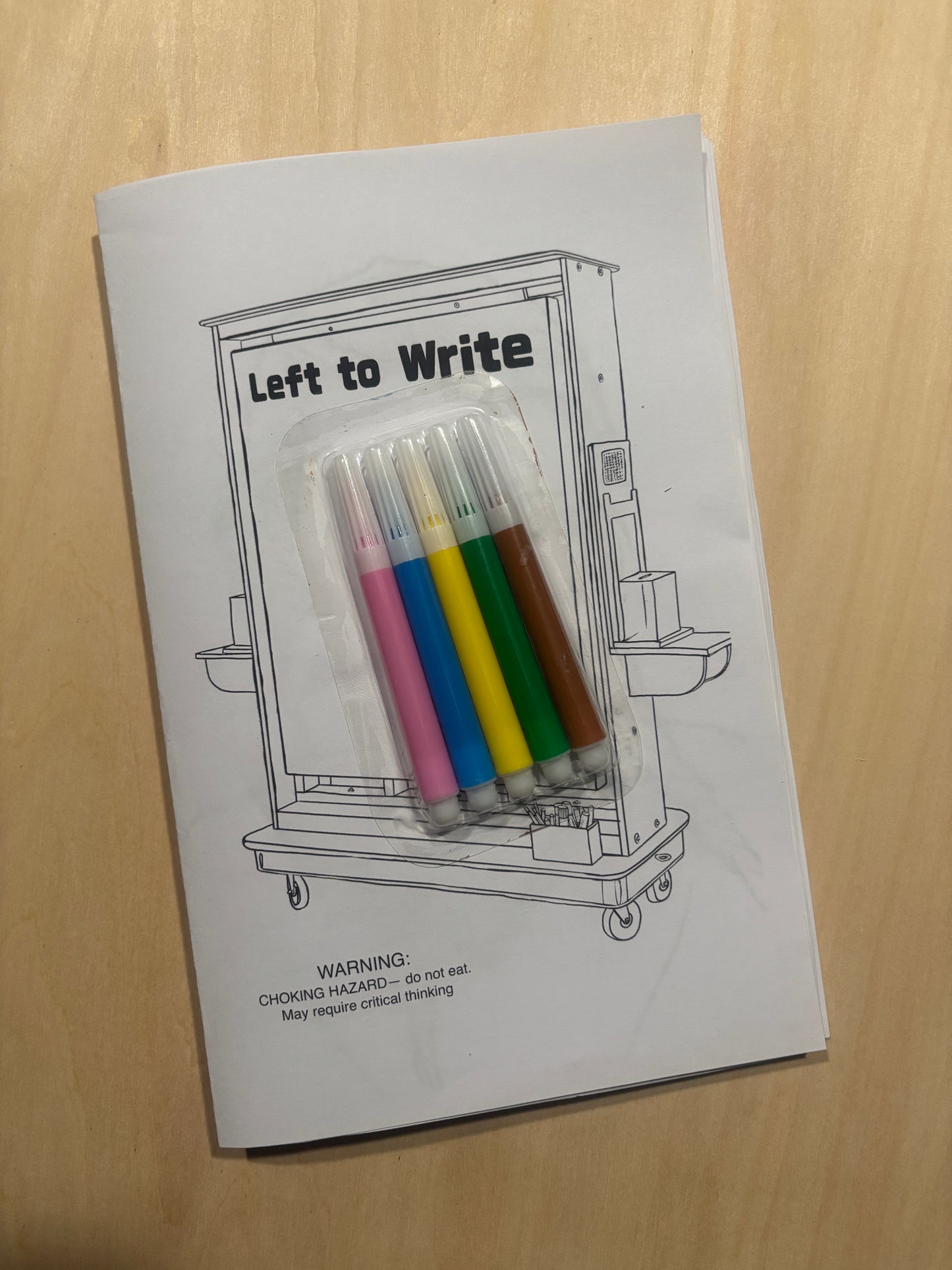 Left to Write Coloring Book