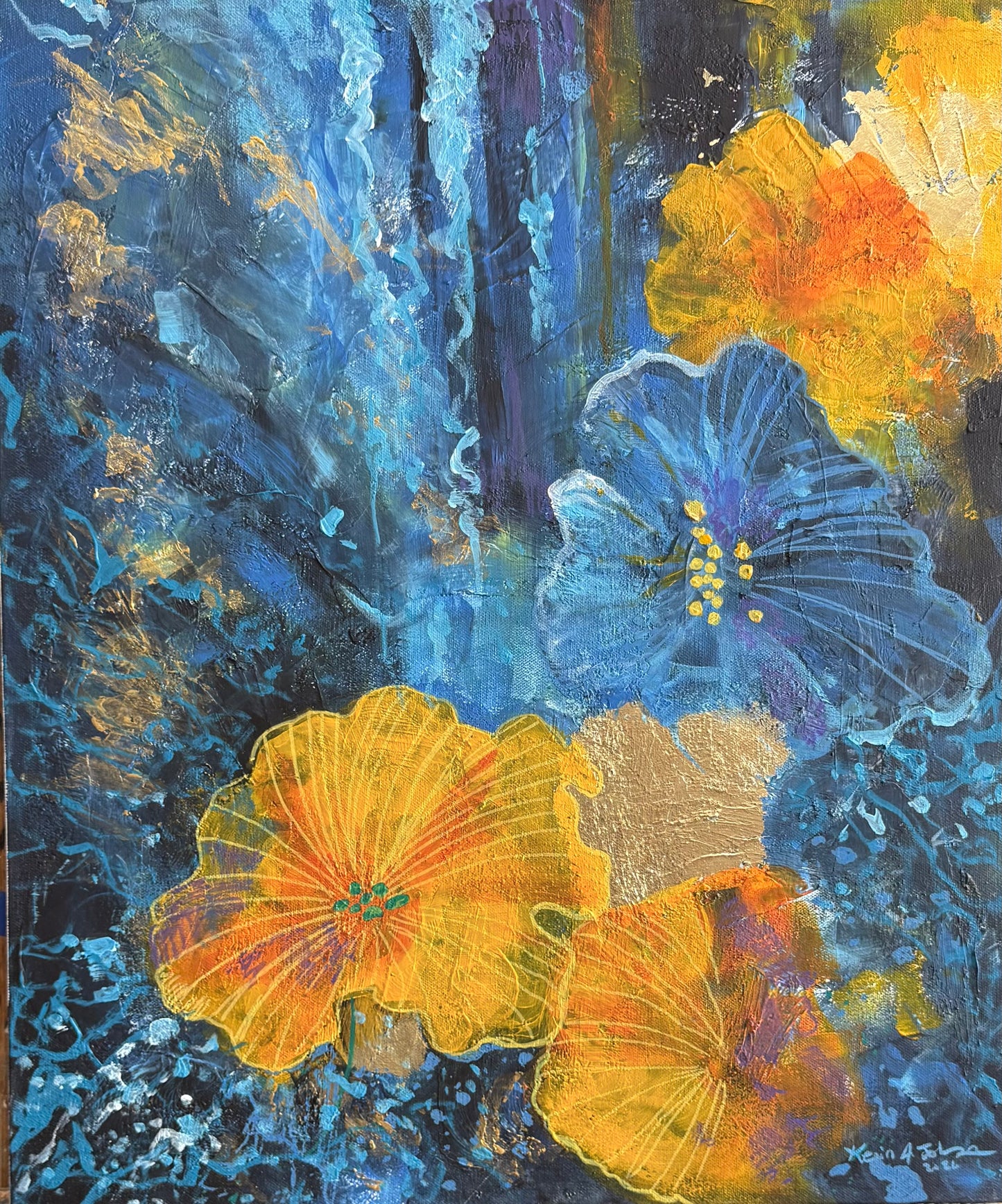 Flowers in the Mist