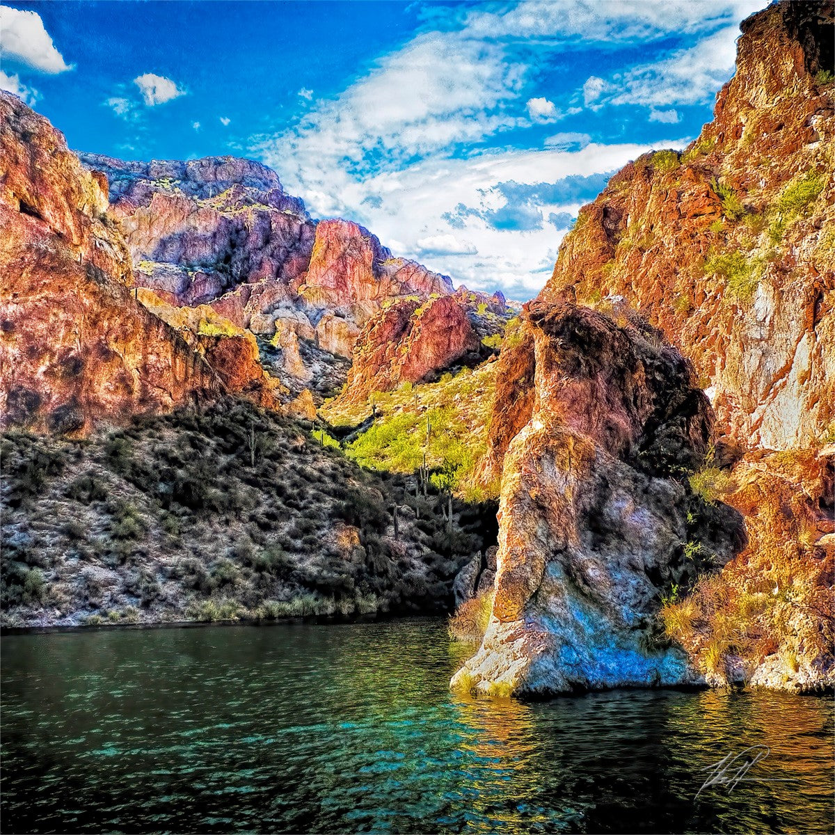 The Cliffs of Canyon Lake