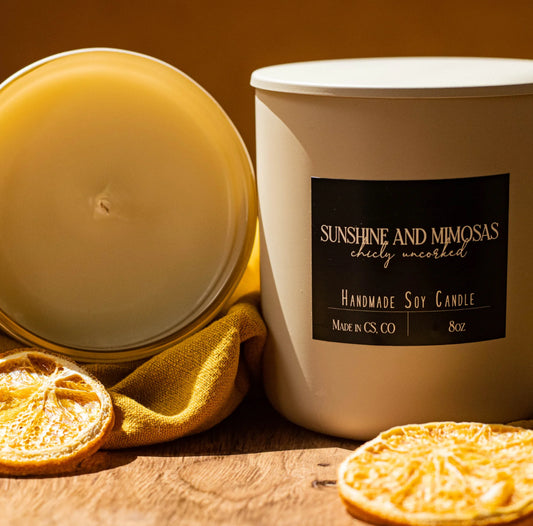 Soy Candle by Chicly Uncorked