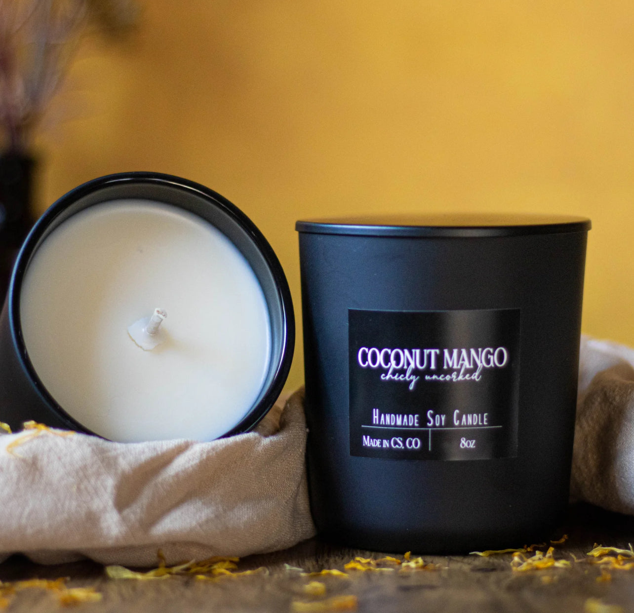 Soy Candle by Chicly Uncorked