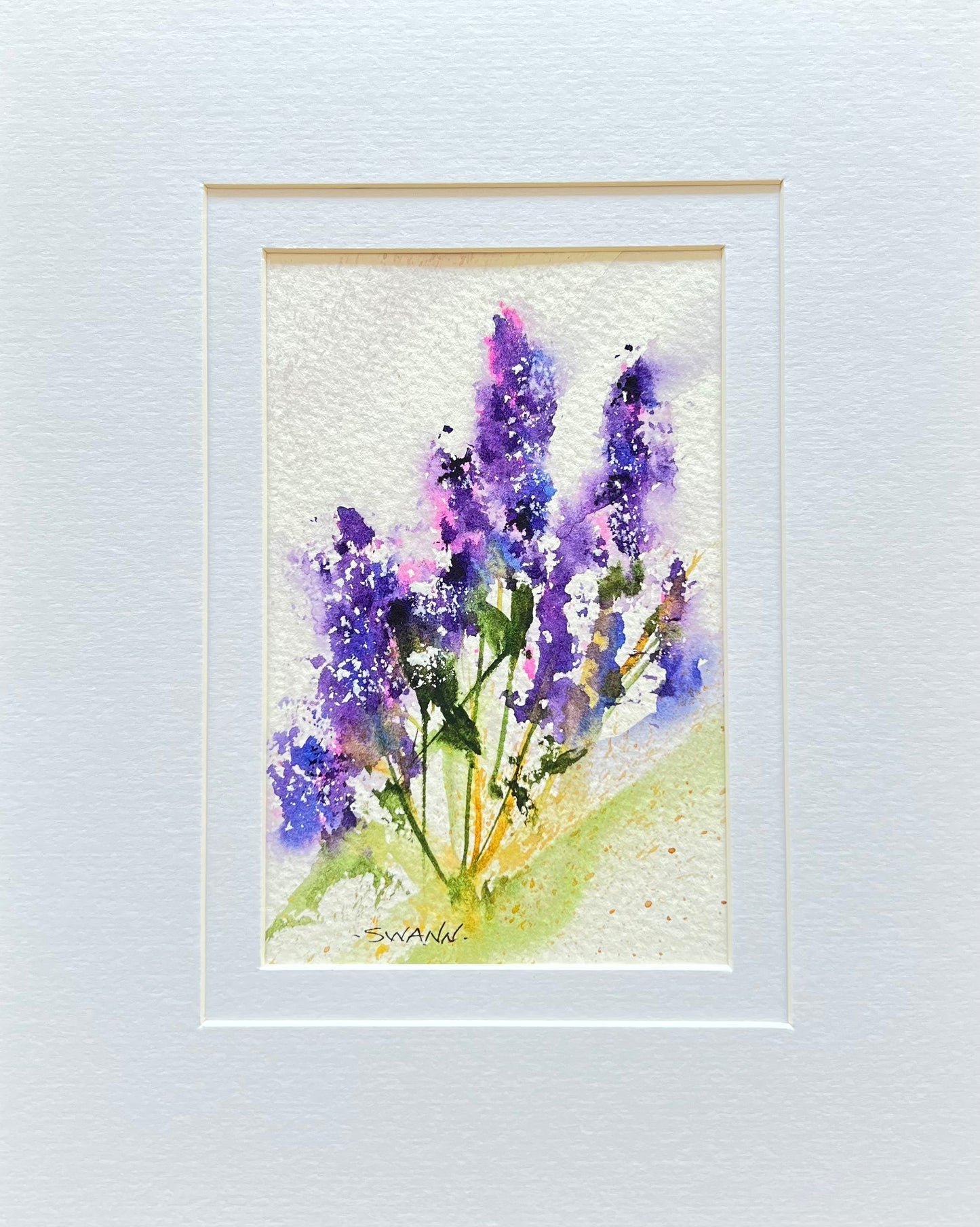 Watercolor art by Swann Art