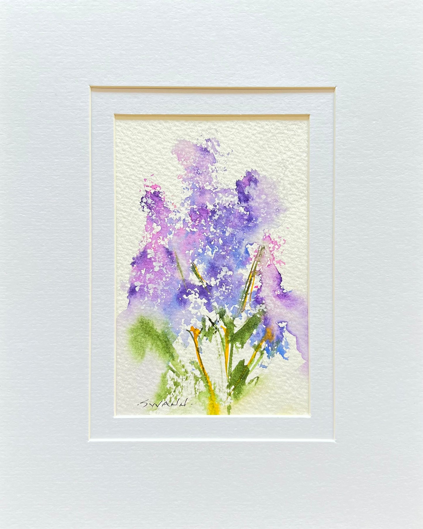 Watercolor art by Swann Art