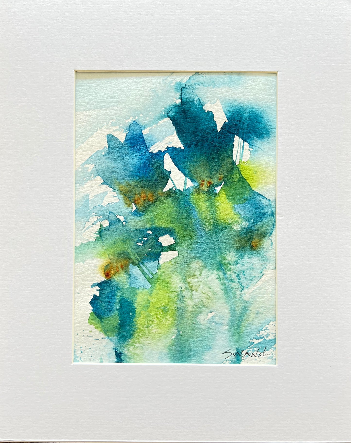 Watercolor art by Swann Art