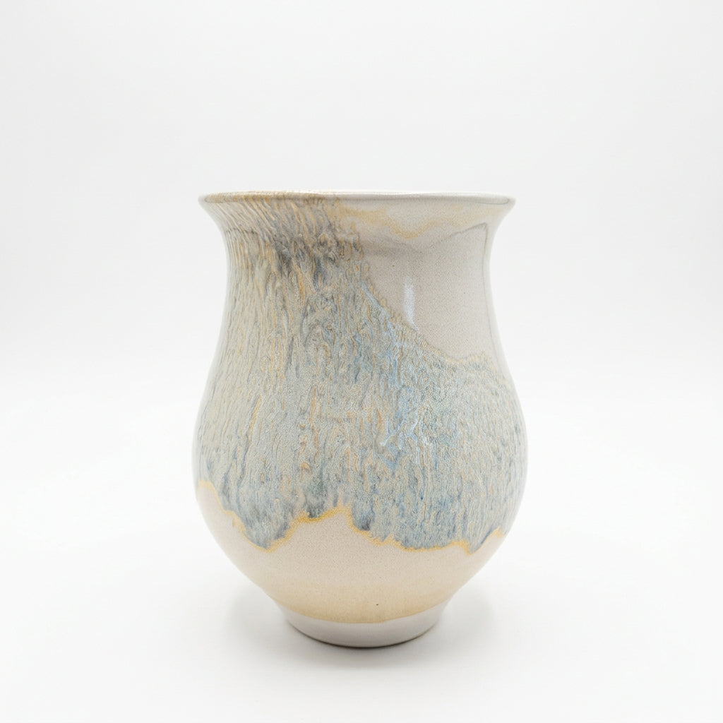 Handmade Textured Ceramic Decorative Vase by Lindsay Railsback