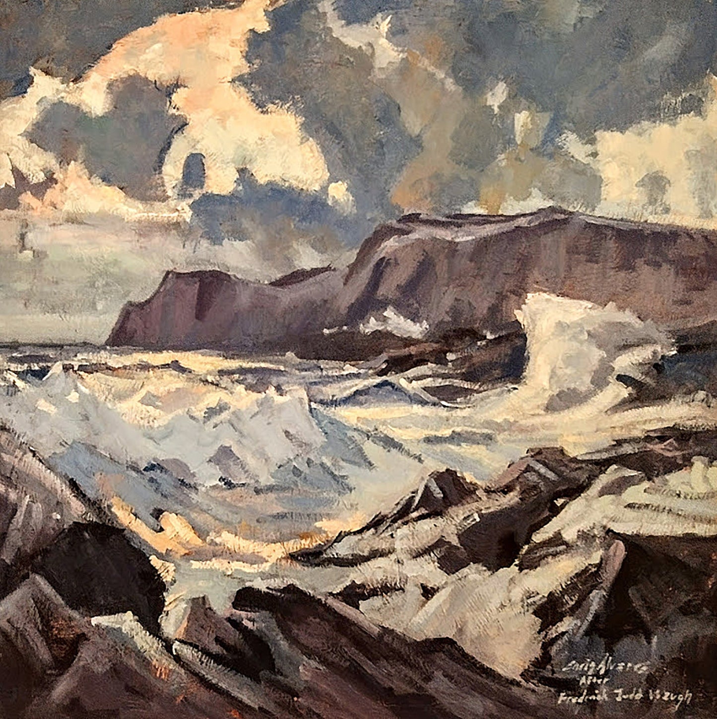 Wind and Sea after Frederick Judd Waugh