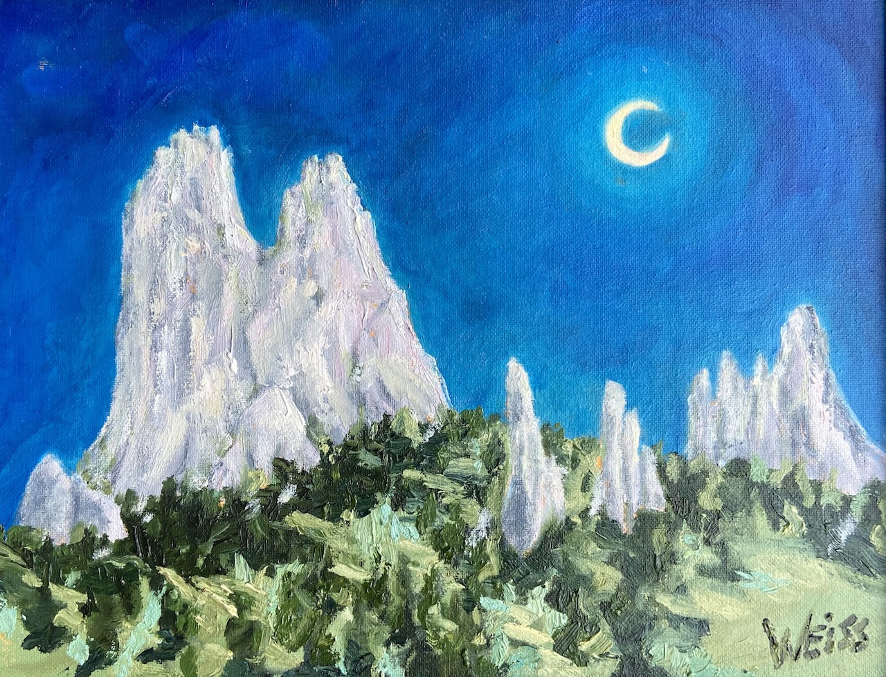 Moonrise Over Kindergarden Rock