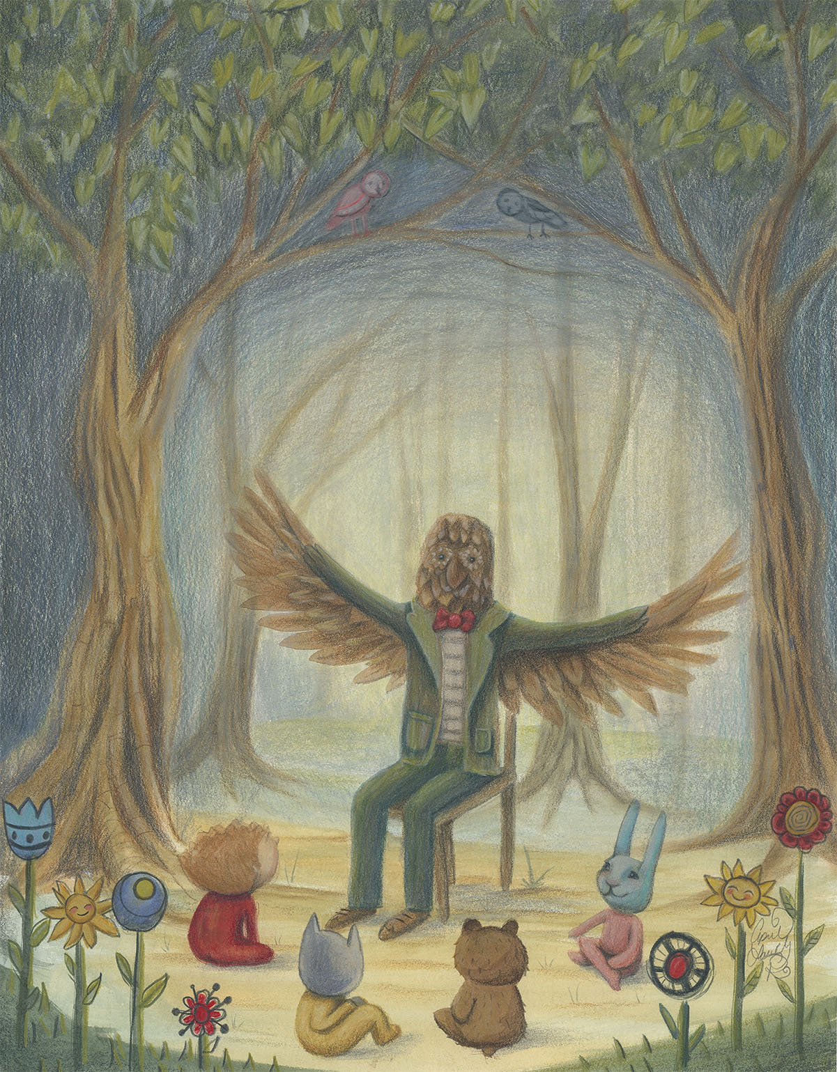 Owl Let You Tell Me a Story
