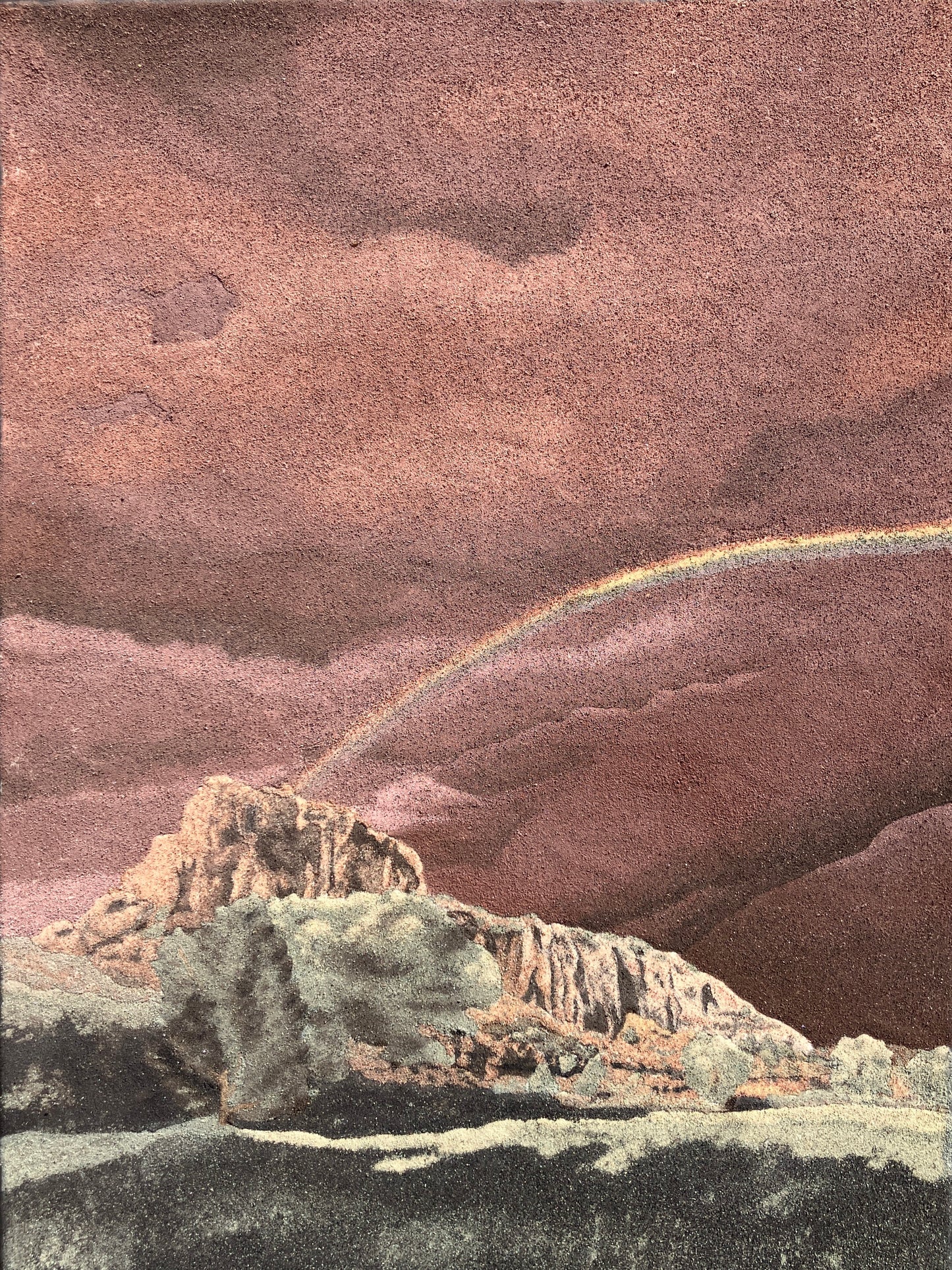 Rainbow at Battle Rock
