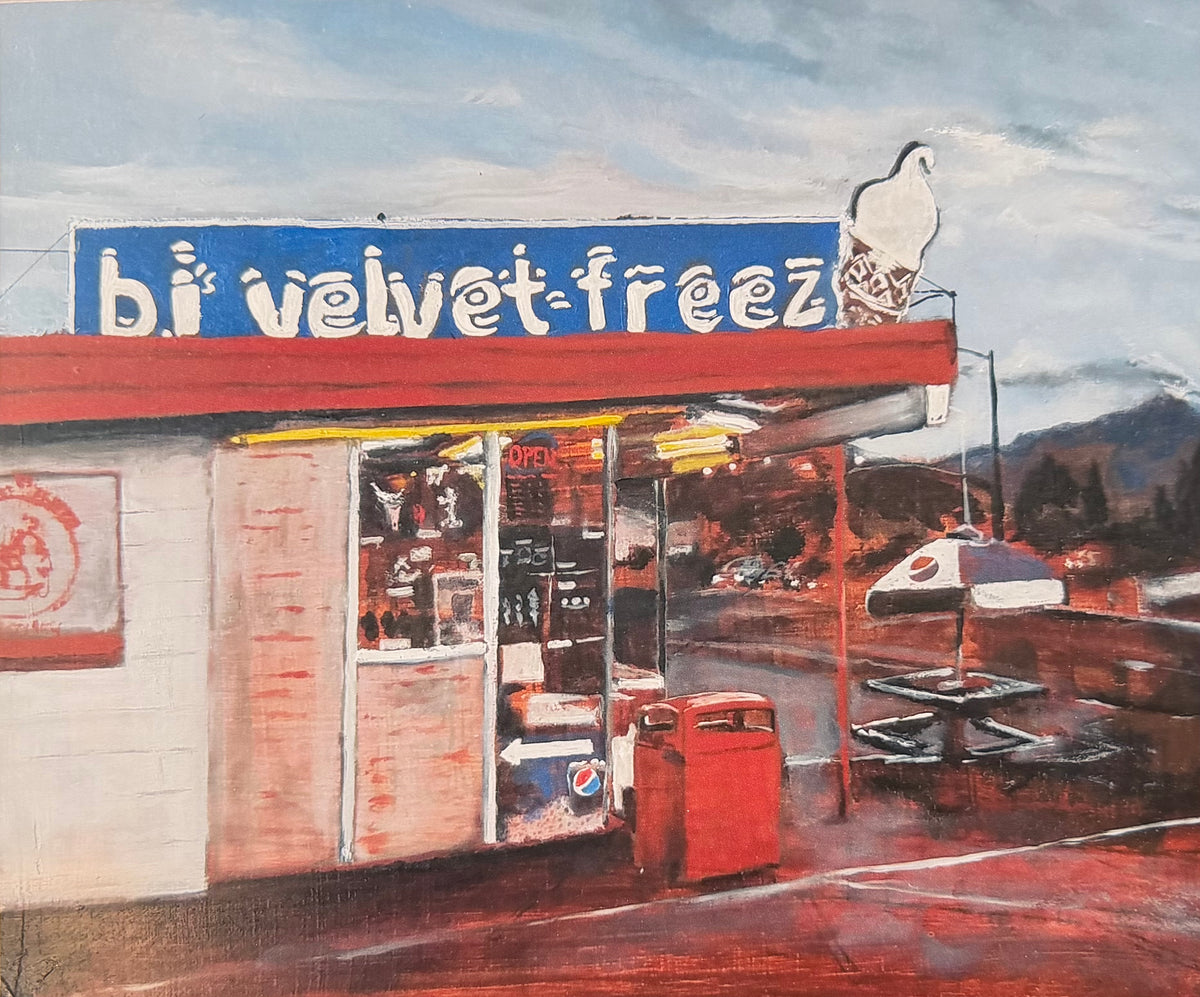 b.j. velvet freeze Giclee Fine Art Prints by Jon Francis