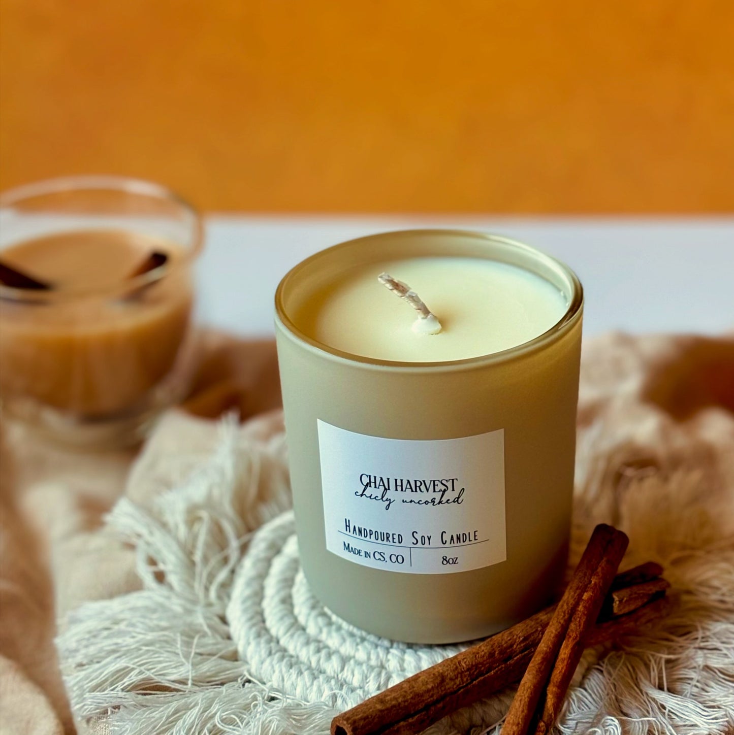 Soy Candle by Chicly Uncorked