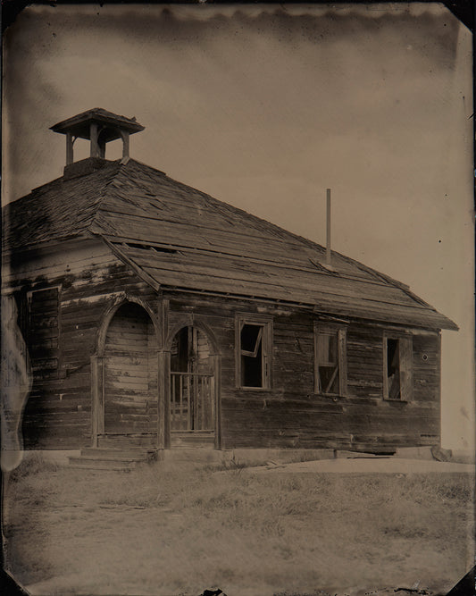 Abandoned School House C. 1880, Aroya, CO