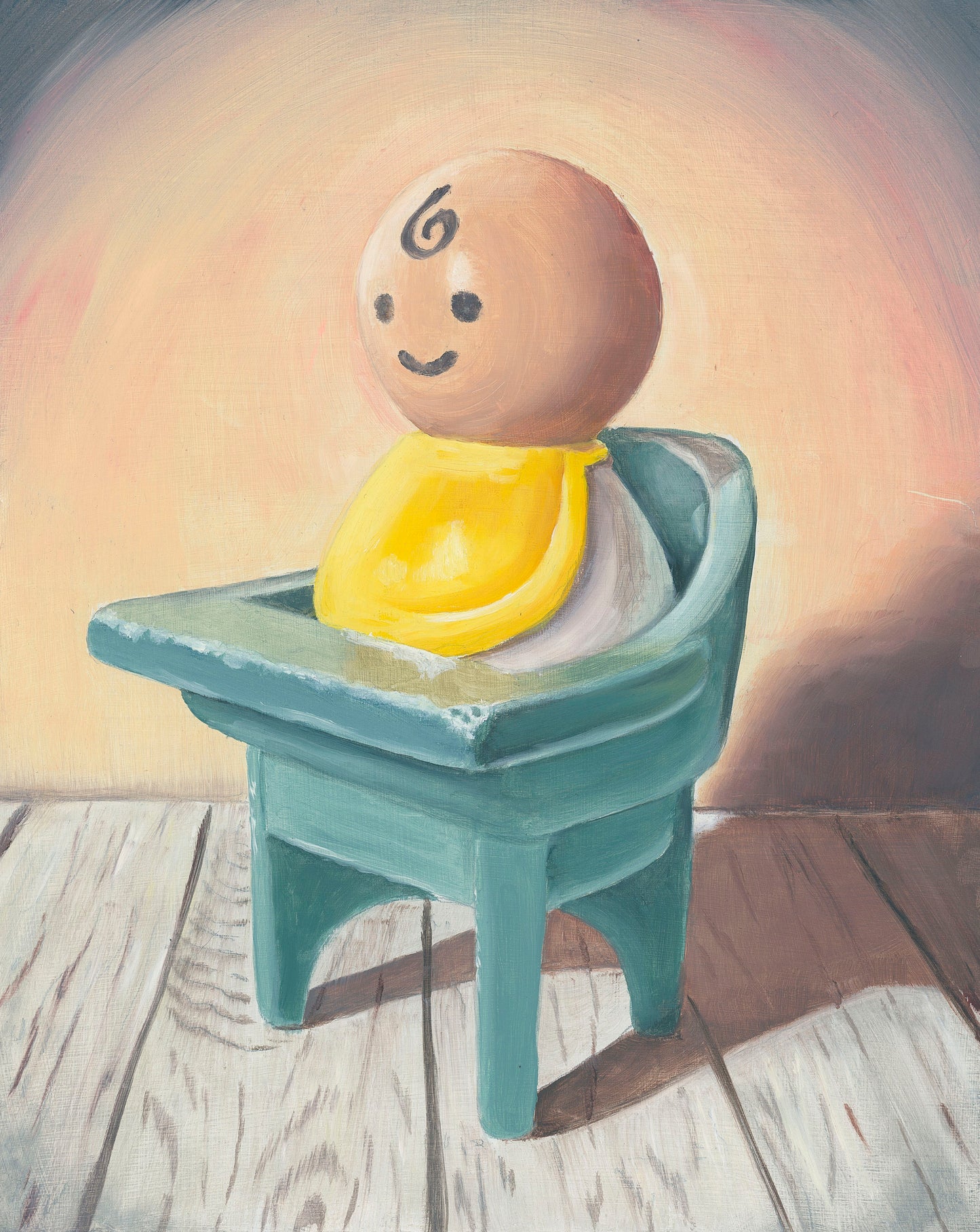 Artist Study, Baby in High Chair