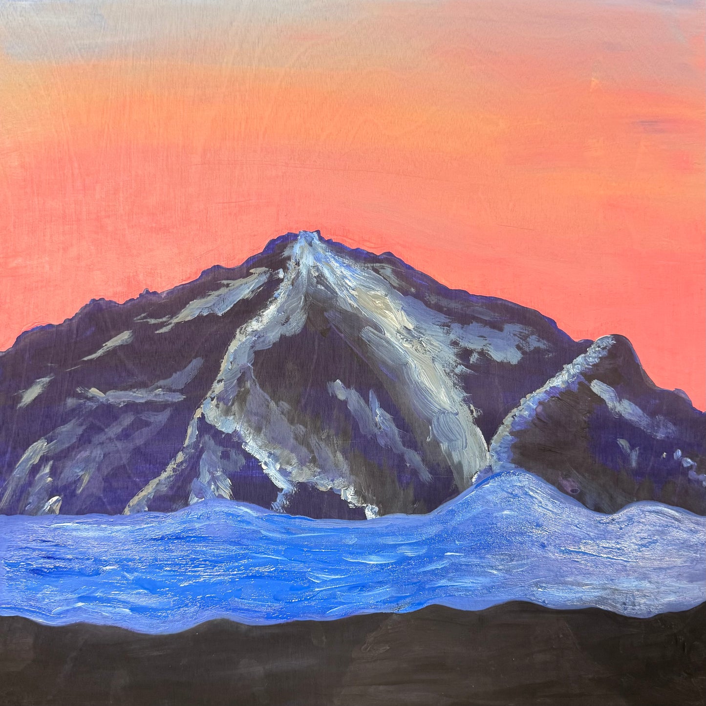 Sunrise Over the Mountain