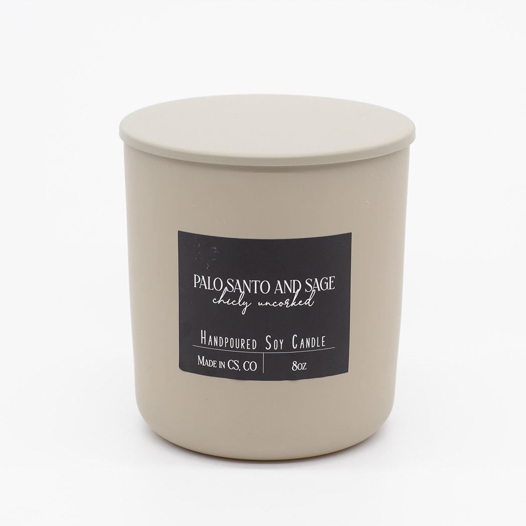 Soy Candle by Chicly Uncorked