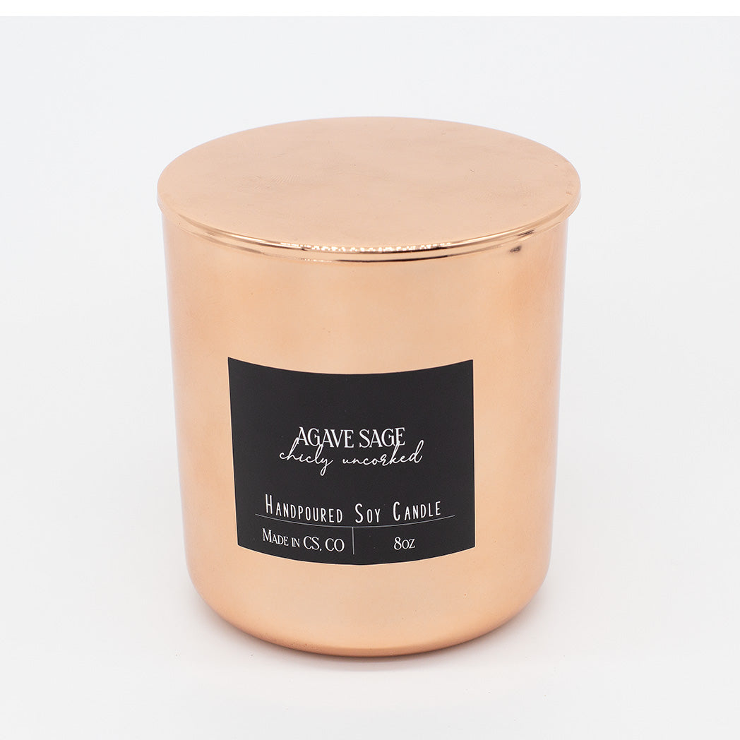 Soy Candle by Chicly Uncorked