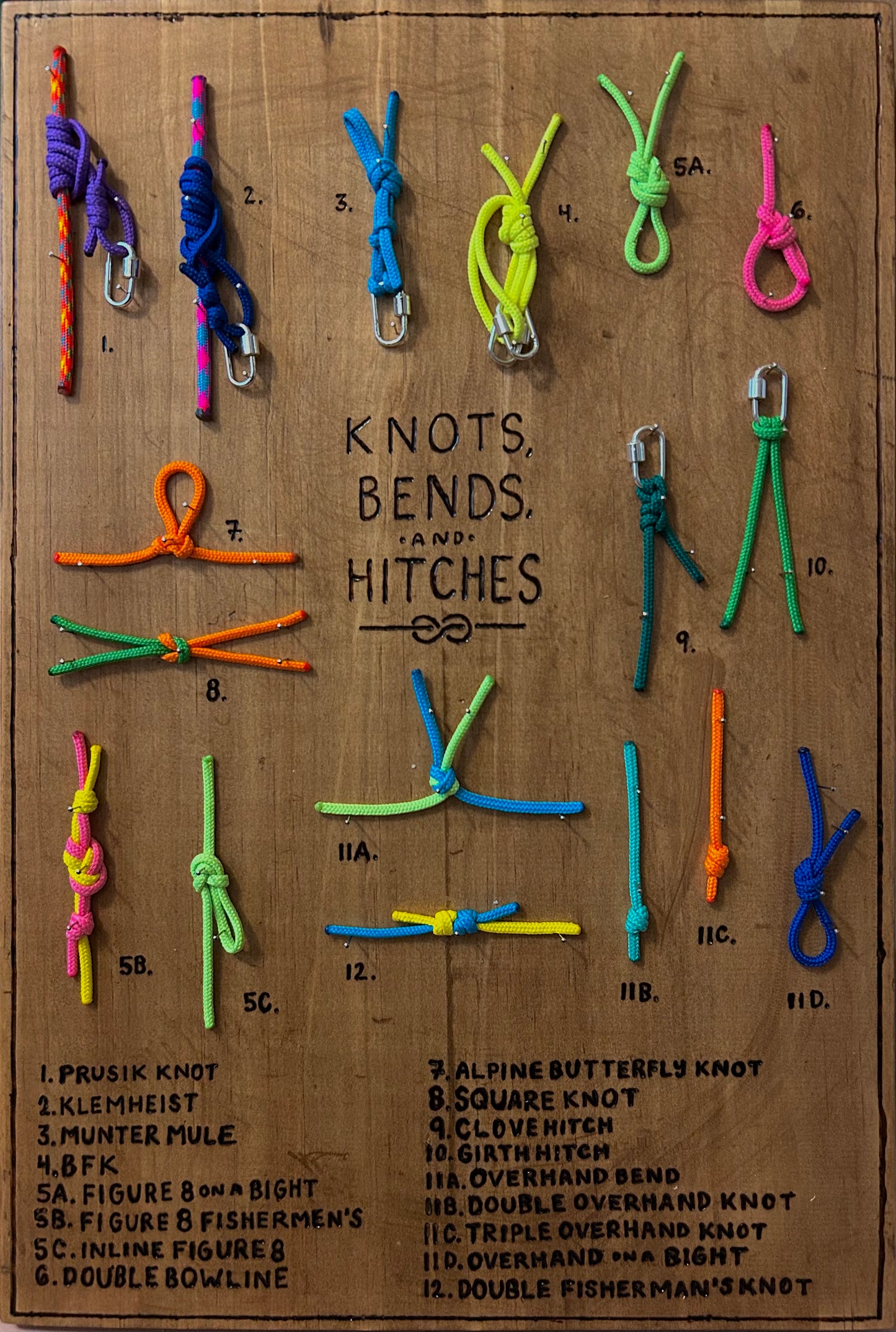 Knots, Bends, and Hitches