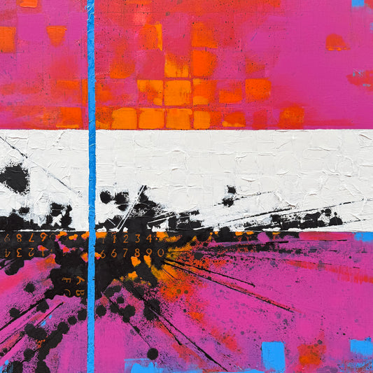 Coloring Outside the Lines Pink 1