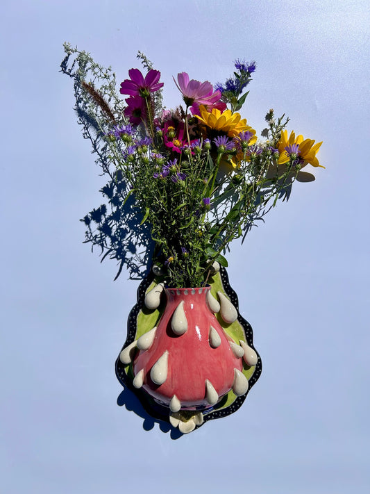 Drippy Flower Sconce