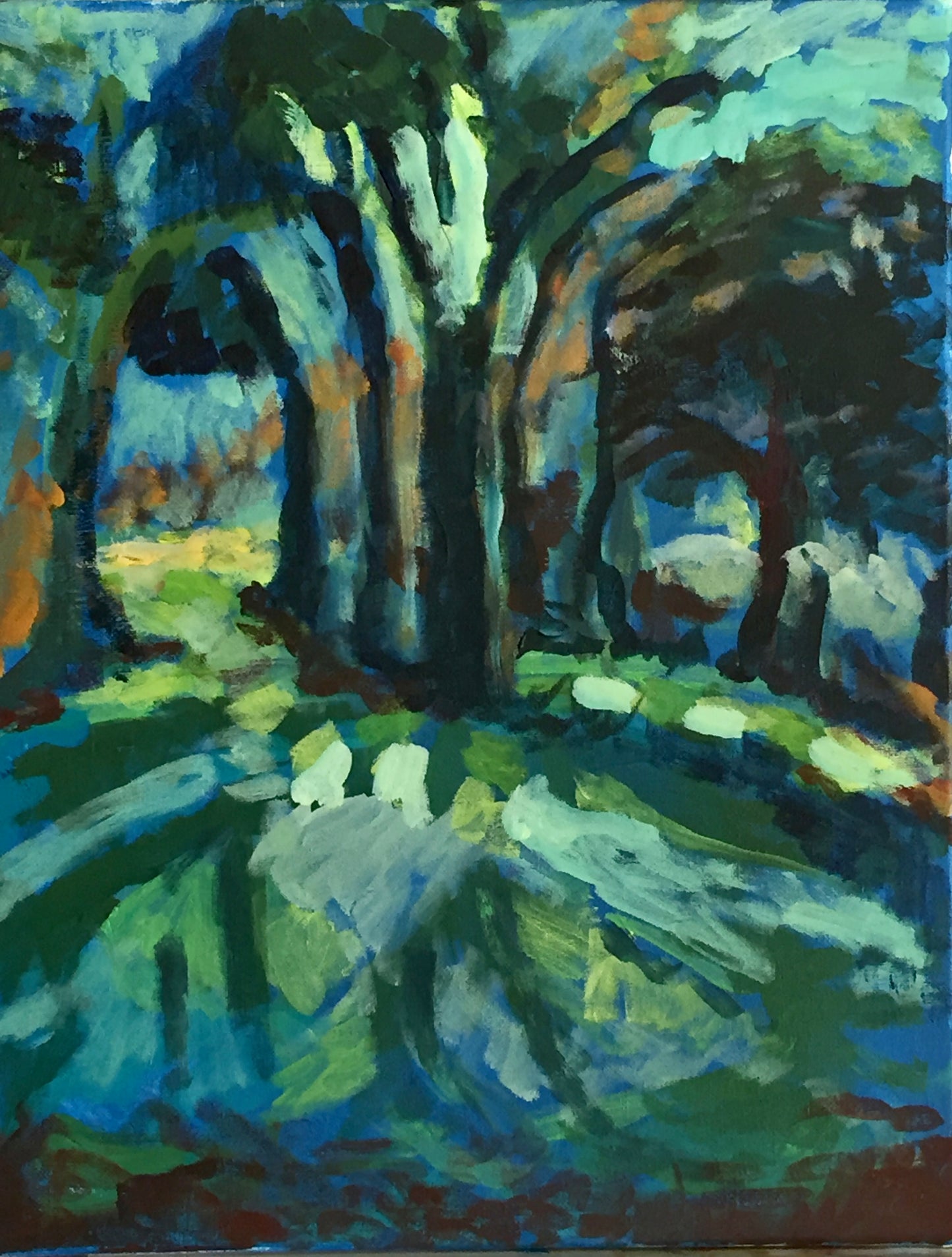 Seven Woods' #1 of 3 (Homage to W.B. Yeats)