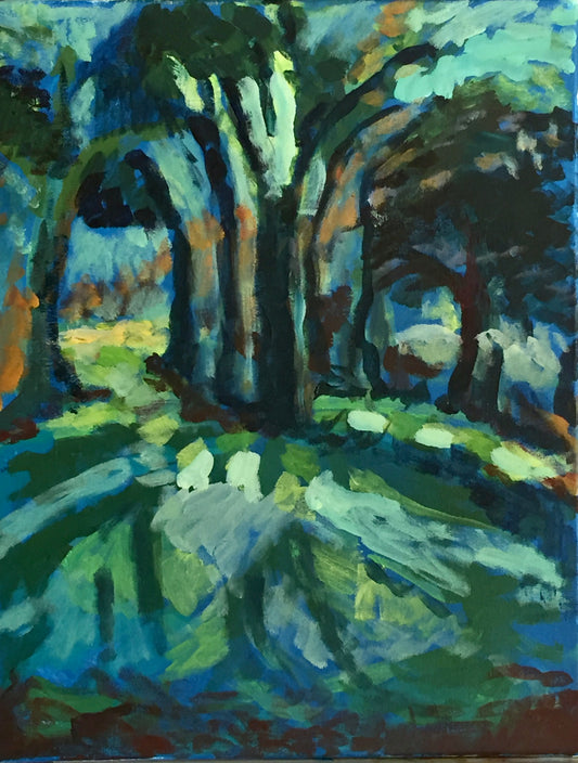 Seven Woods' #1 of 3 (Homage to W.B. Yeats)