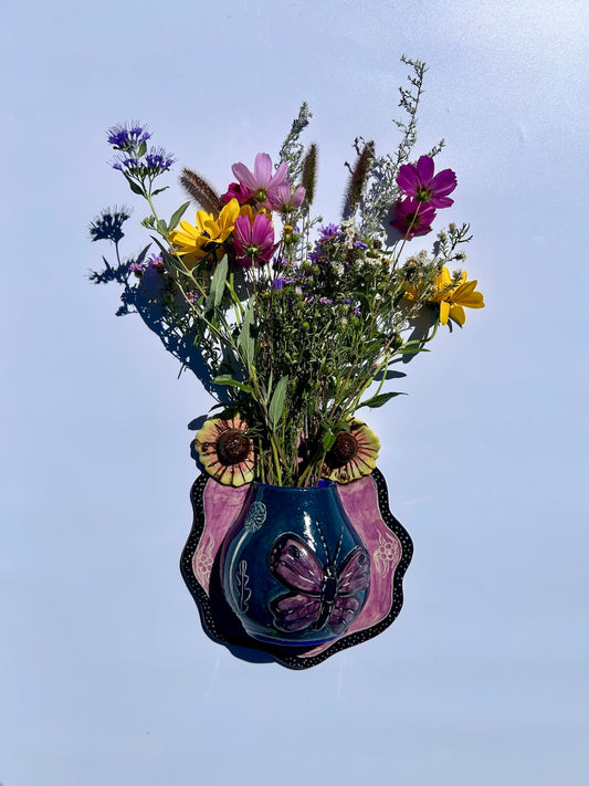 Hairstreak Flower Sconce