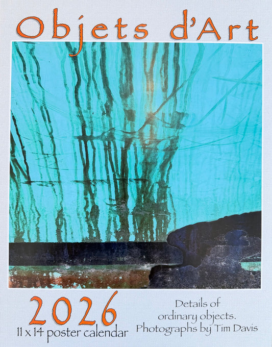 2026 Objects d'Art Poster Calendar by Tim Davis