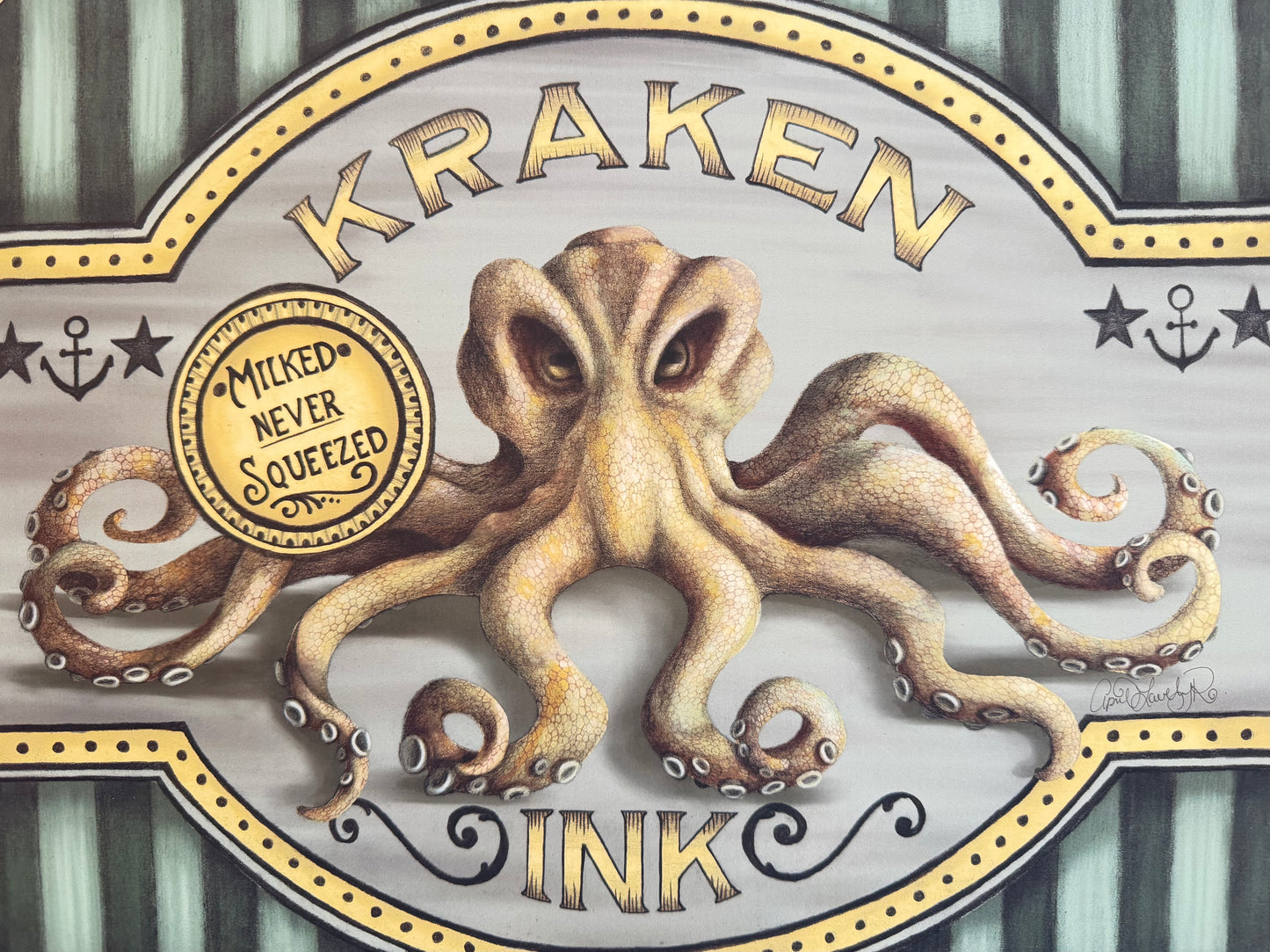 Kraken Ink -Giclee