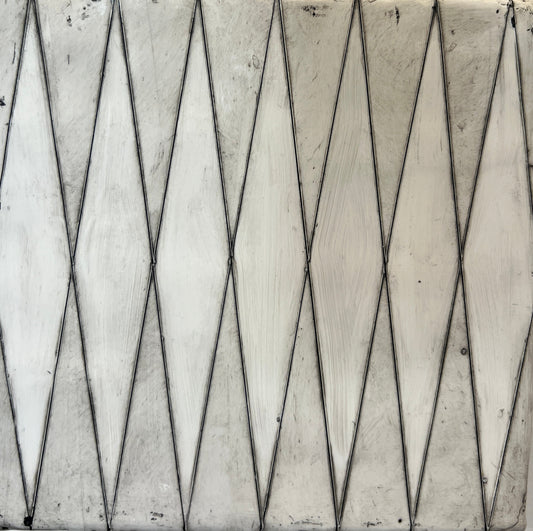 Beeswax with diamond pattern 