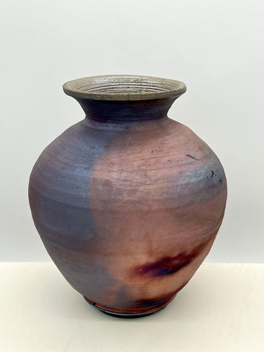 Handcrafted Pottery - Vases with Raku Matte finish