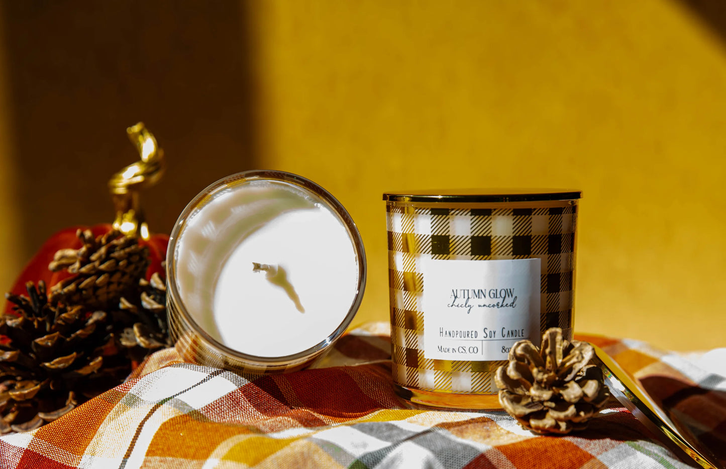 Soy Candle by Chicly Uncorked