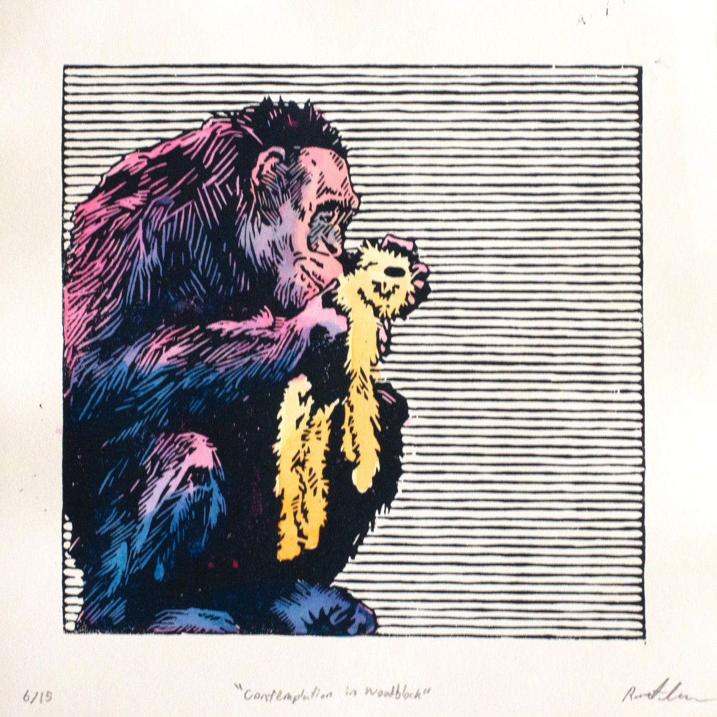 Works on paper by Robert Lococo