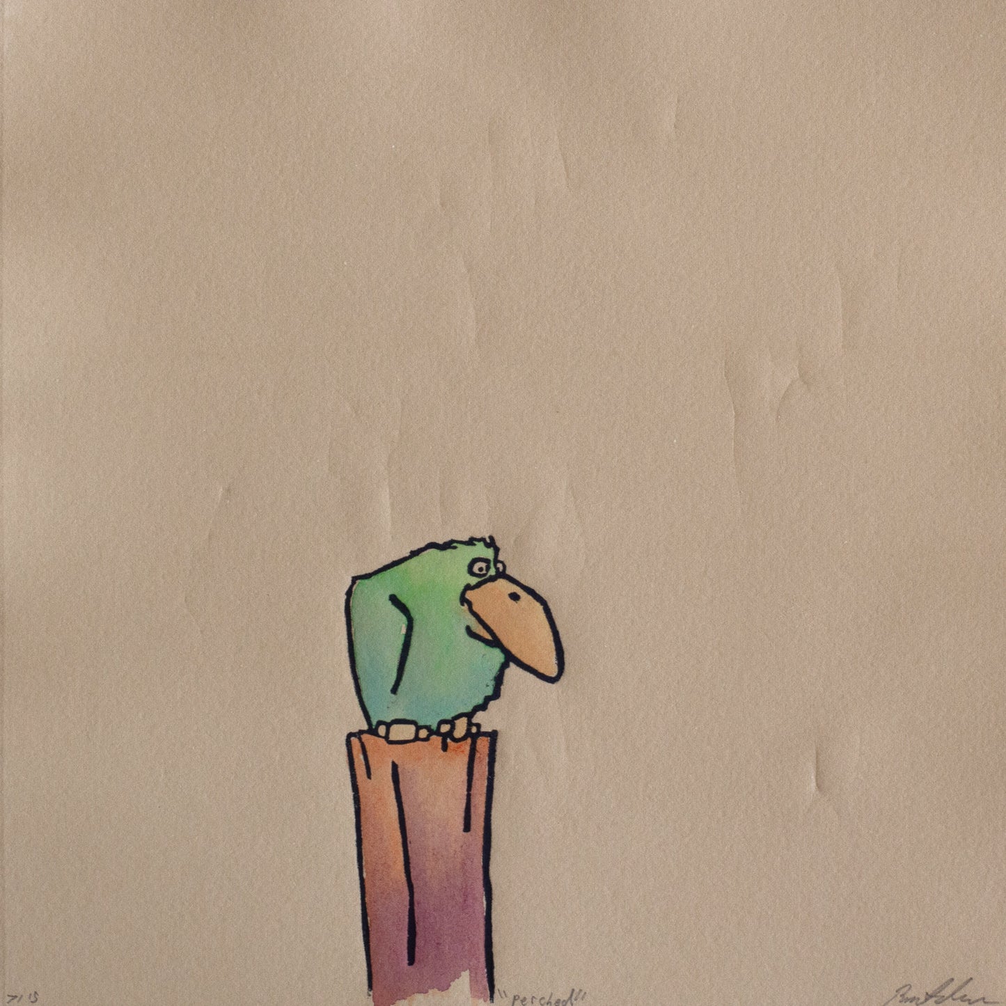 Works on paper by Robert Lococo