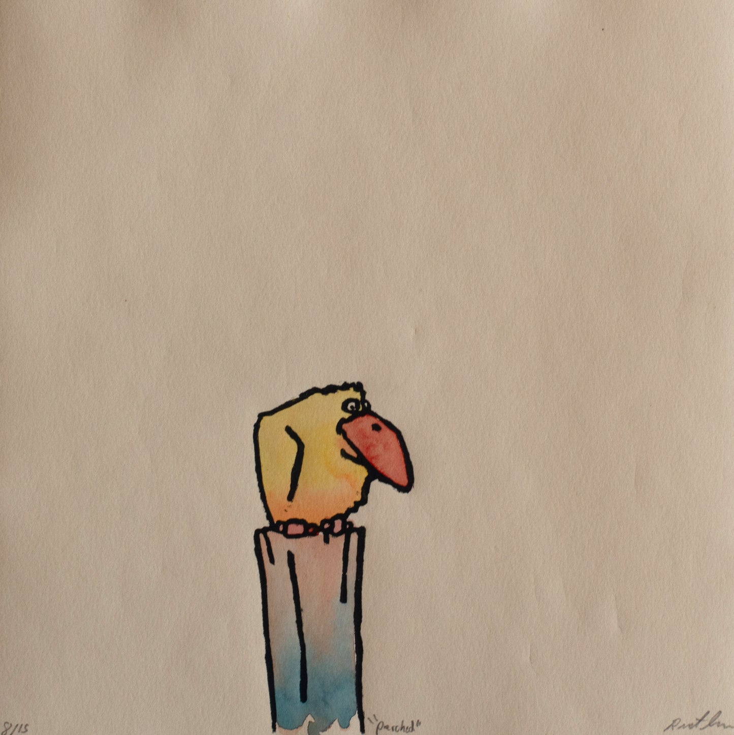 Works on paper by Robert Lococo
