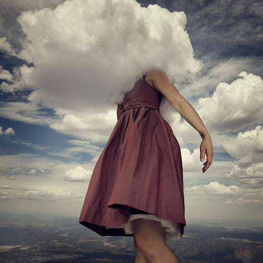 head in the clouds photography
