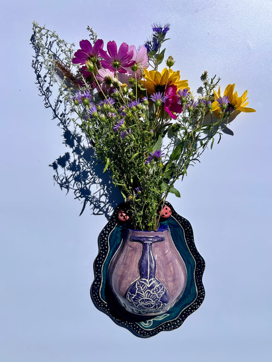 Madonna's Goblet Flower Sconce