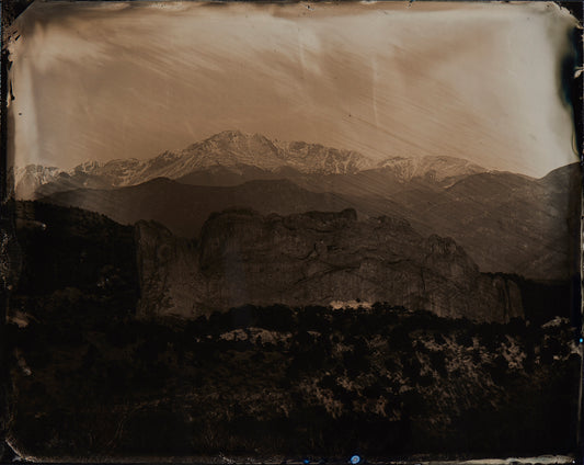 Pikes Peak with Kissing Camels