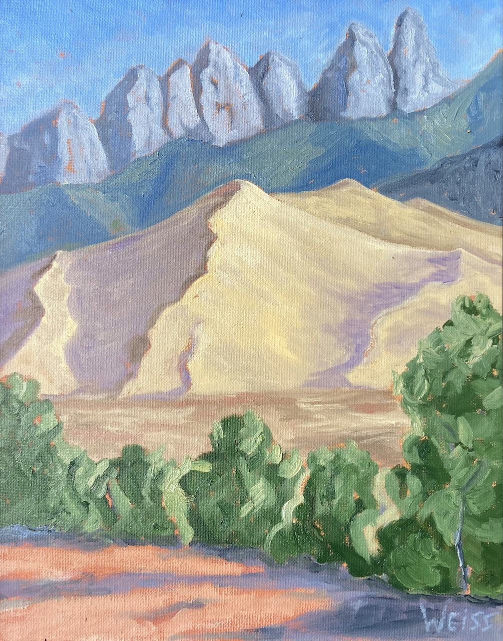Great Sand Dunes and Crestone Peaks