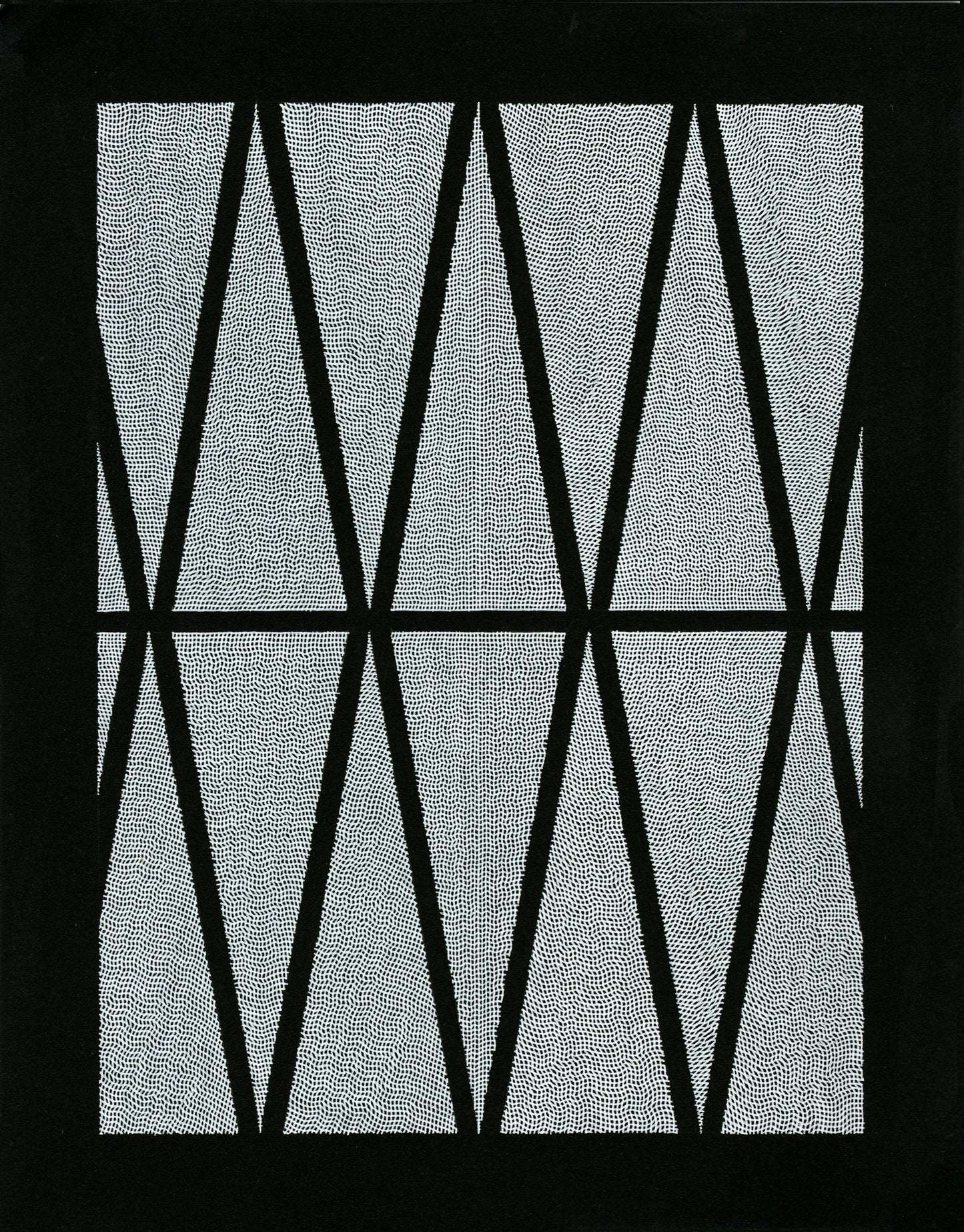 Untitled (Triangle Pattern no. 3)