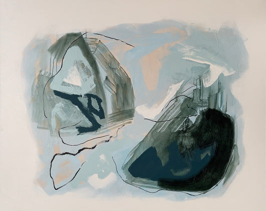 Through a Clearing in the Woods II