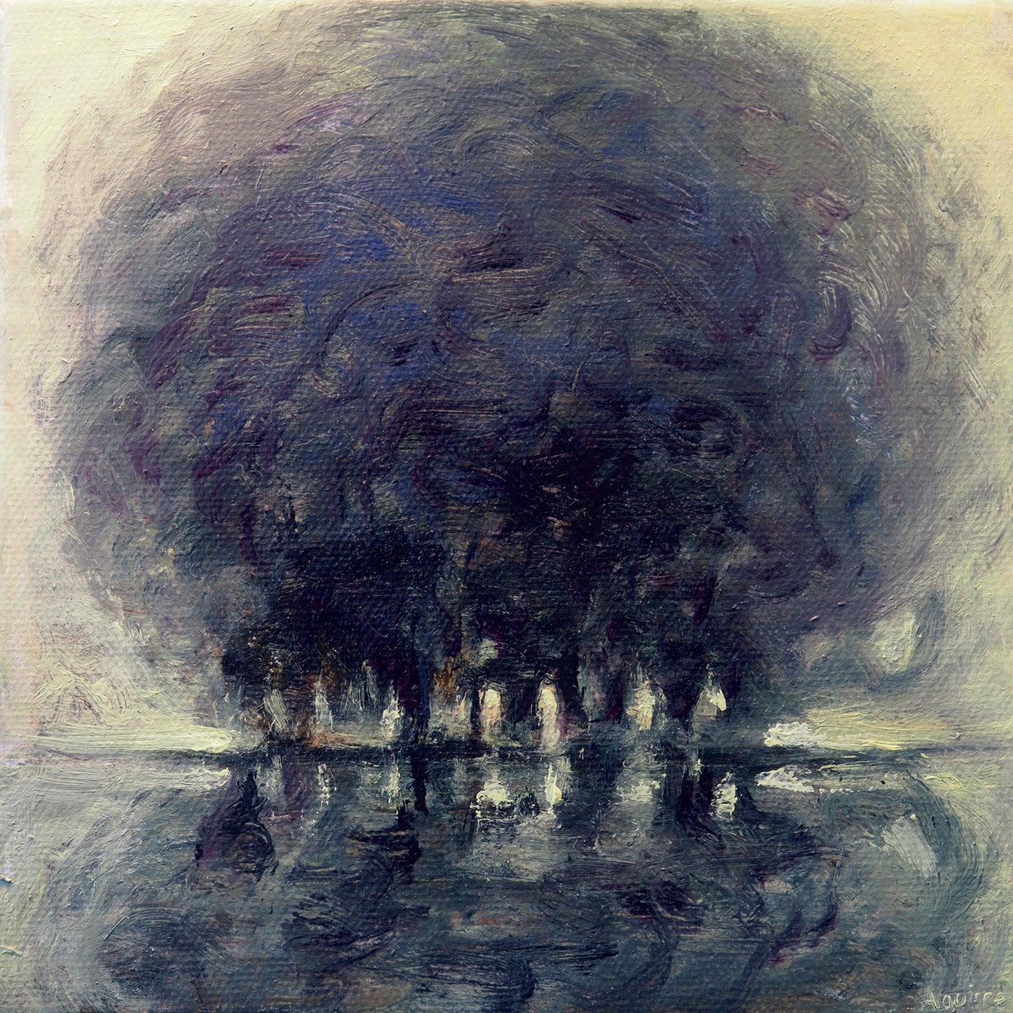 Withered Trees in Golden Wind
